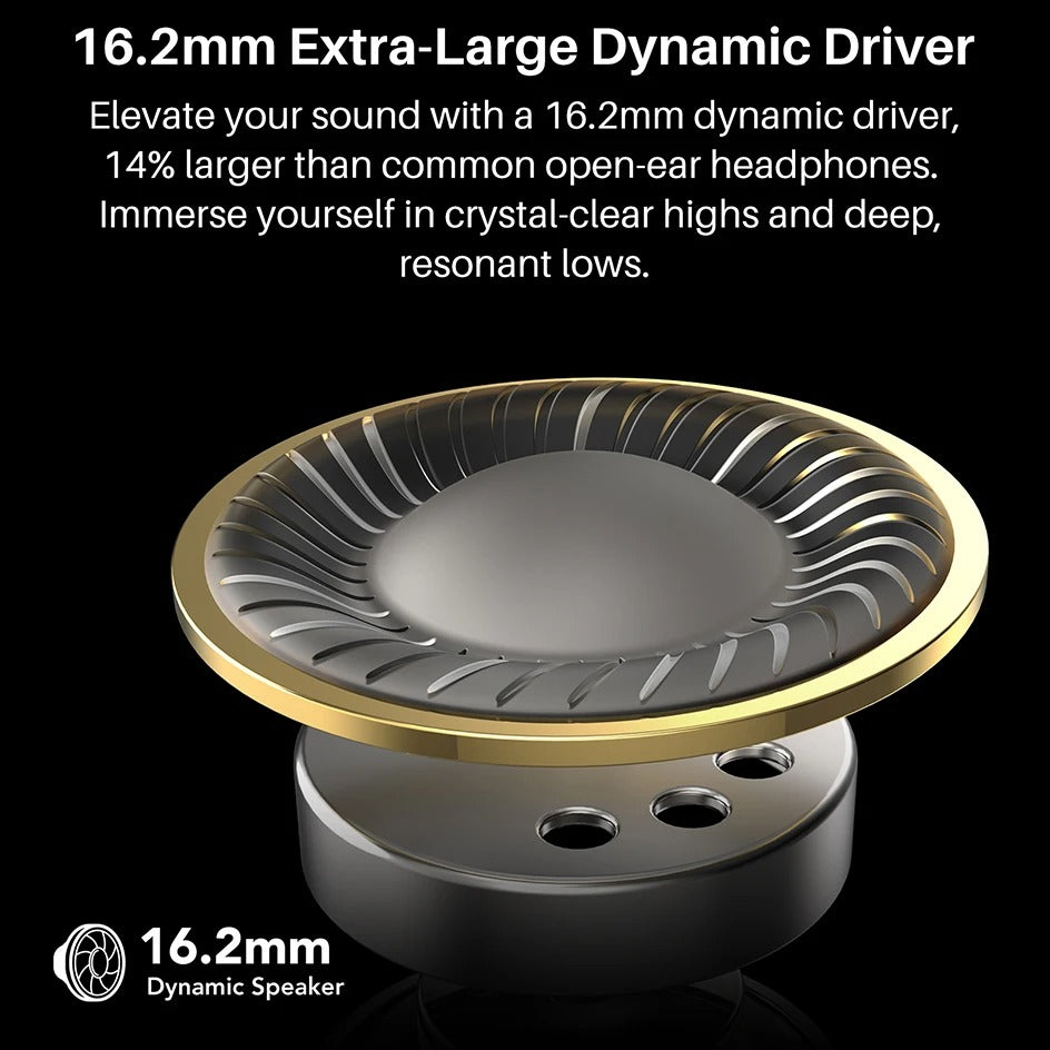 TOZO OpenEgo OWS Open Ear True Wireless Headphones – Bluetooth Earbuds with Earhooks, Digital Display & Dual Mic for Sport & Workout