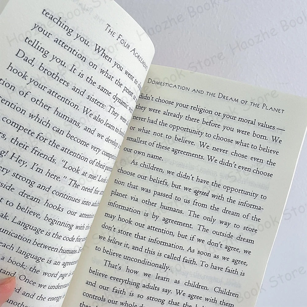 The Four Agreements: A Practical Guide to Personal Freedom by Don Miguel Ruiz (Success & Self-Help)