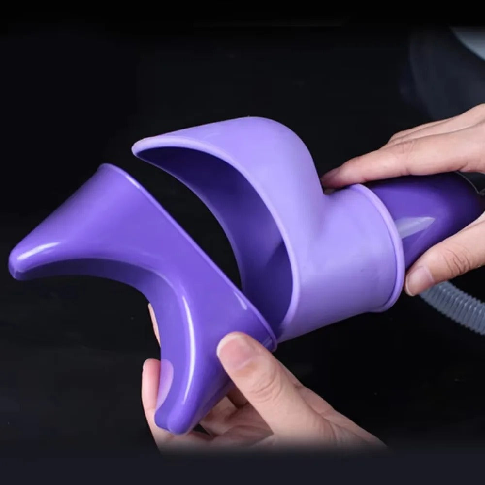 Portable Large Capacity Urine Catcher – 2000ML Urinal for Elderly Patients, Bedridden Individuals, with Lid & Tube for Emergency Use