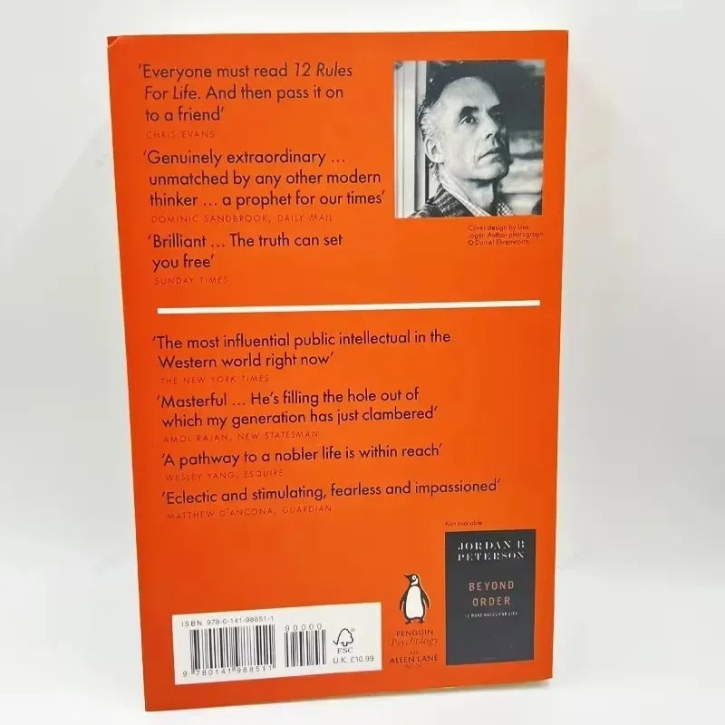 12 Rules for Life & Beyond Order by Jordan B. Peterson – English Paperback Book Set
