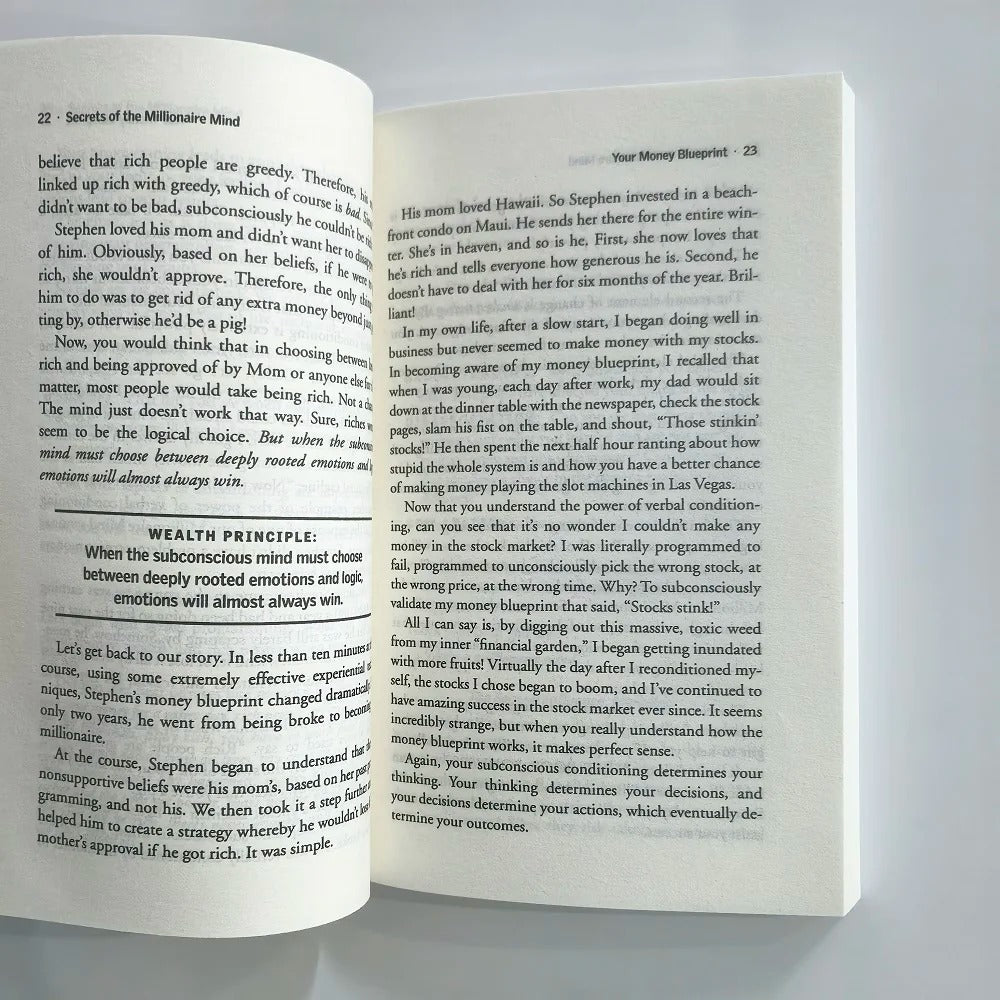 Secrets of The Millionaire Mind: Mastering The Inner Game of Wealth by T. Harv Eker (Finance Books)