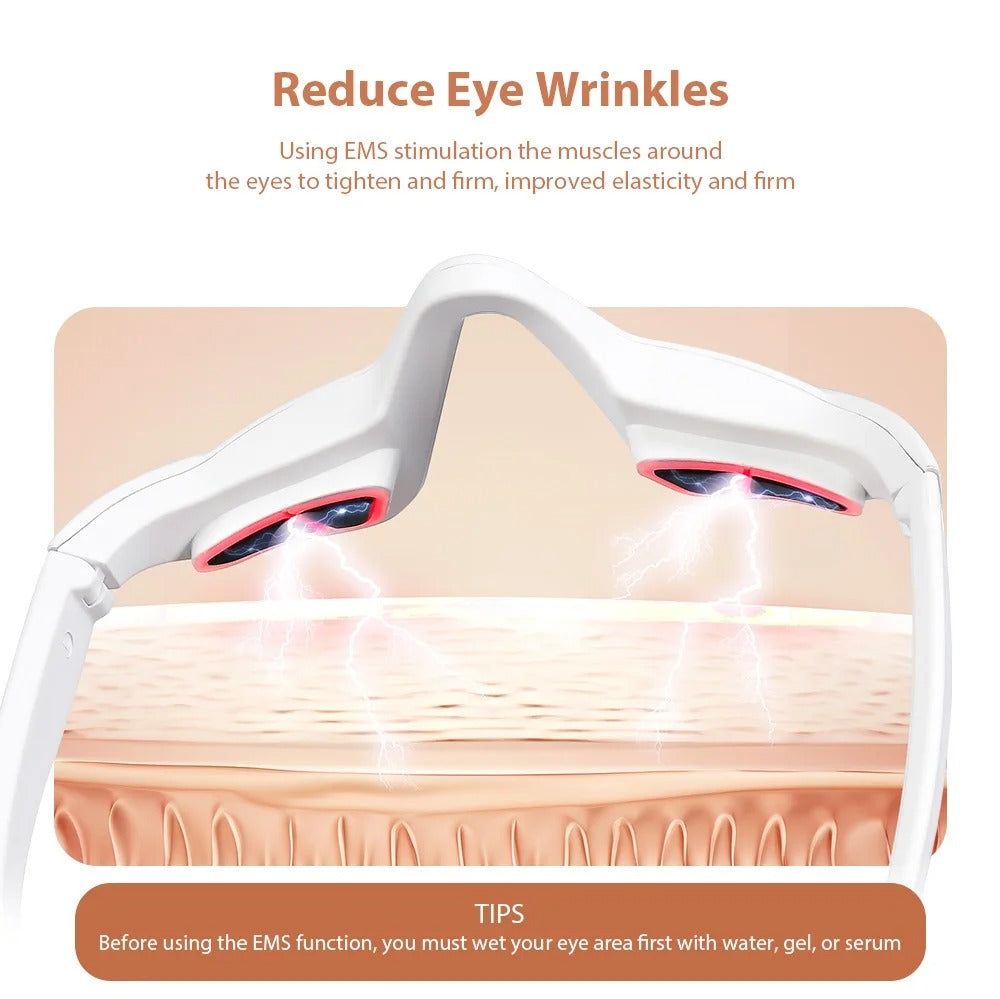 Foreverlily Eye Massager – Relieves Eye Fatigue with Under-Eye Glasses Massage for Ultimate Eye Comfort