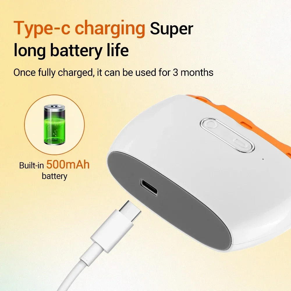 2-in-1 Electric Nail Clipper & Automatic Nail Grinder – Multifunctional Electric Manicure Tool for Baby & Adult, Grinding & Polishing