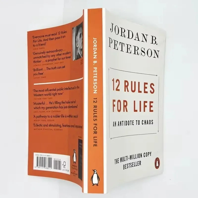 12 Rules for Life & Beyond Order by Jordan B. Peterson – English Paperback Book Set
