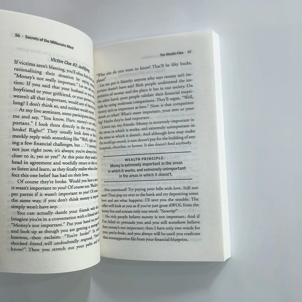 Secrets of The Millionaire Mind: Mastering The Inner Game of Wealth by T. Harv Eker (Finance Books)