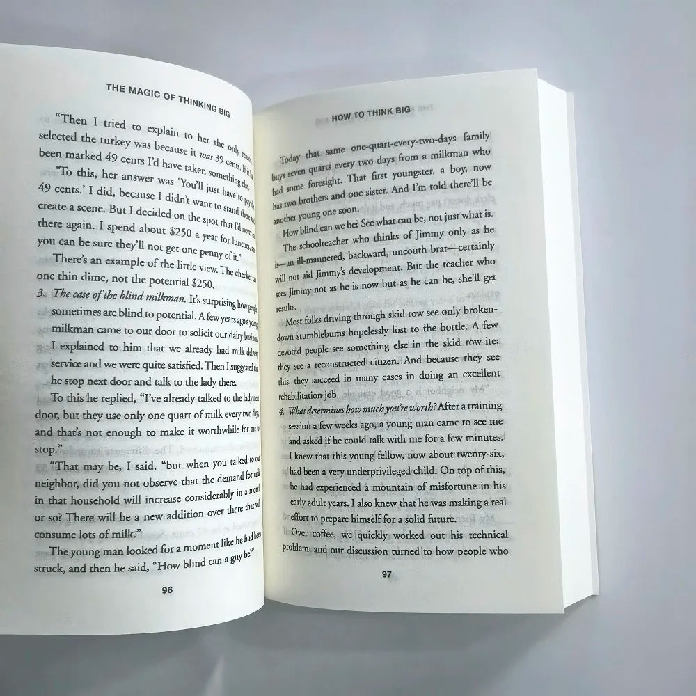 The Magic of Thinking Big: The True Secret of Success – How to Earn More, Lead Fearlessly, and Live a Happier Life | English Book