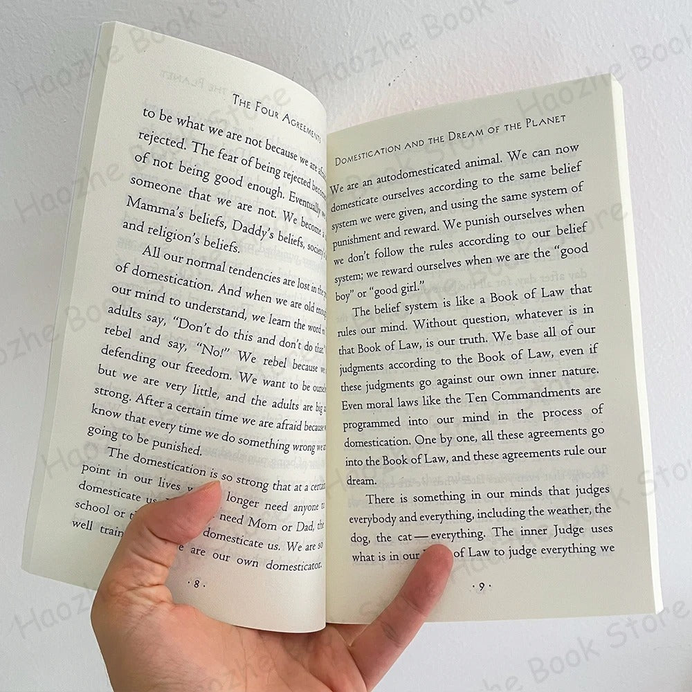 The Four Agreements: A Practical Guide to Personal Freedom by Don Miguel Ruiz (Success & Self-Help)