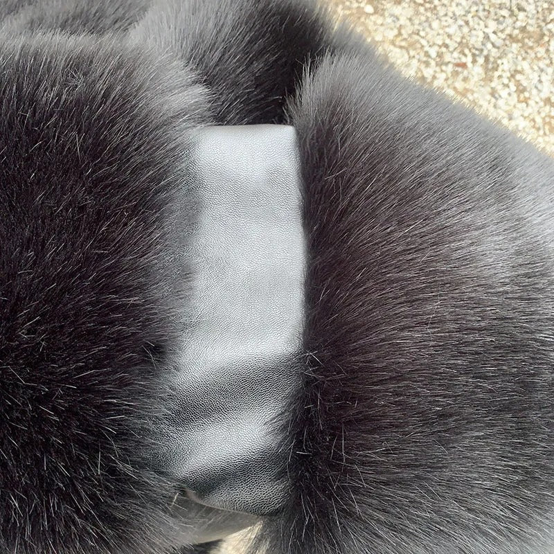 Autumn Winter Women’s Short Faux Fur Coat