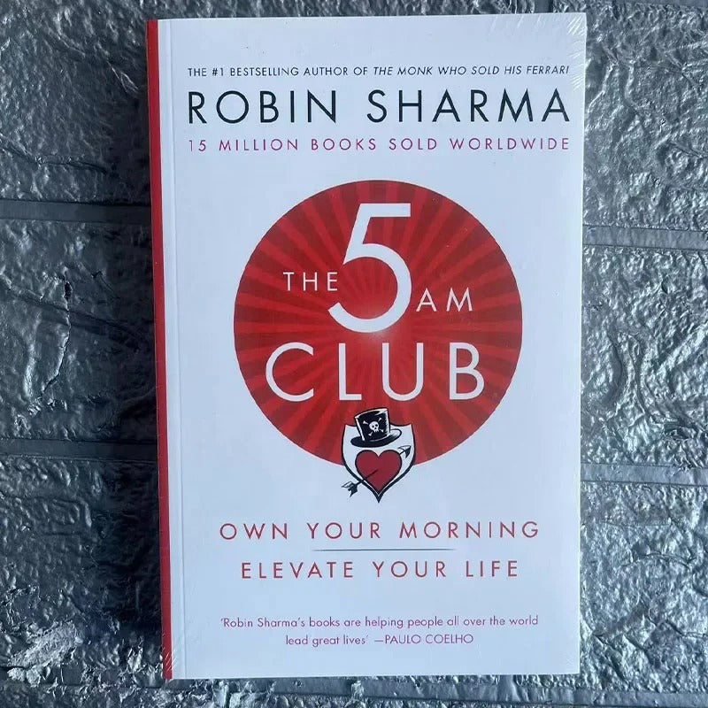 The 5AM Club by Robin Sharma – Own Your Morning, Elevate Your Life (English Book)