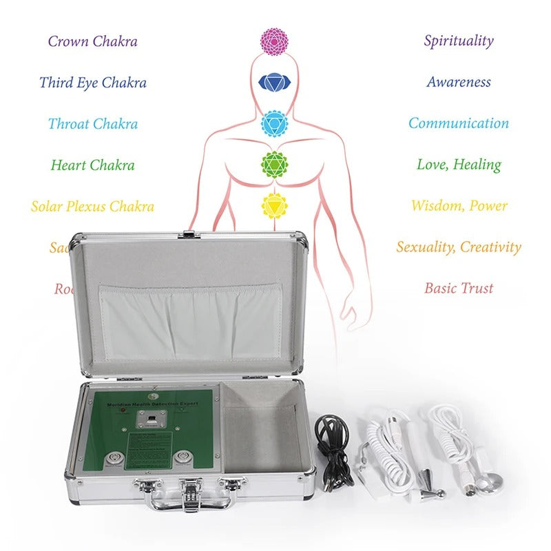 Chinese Medicine Quantum Magnetic Body Analyzer – Meridian Health Diagnostic & Acupuncture Device for Personal Care