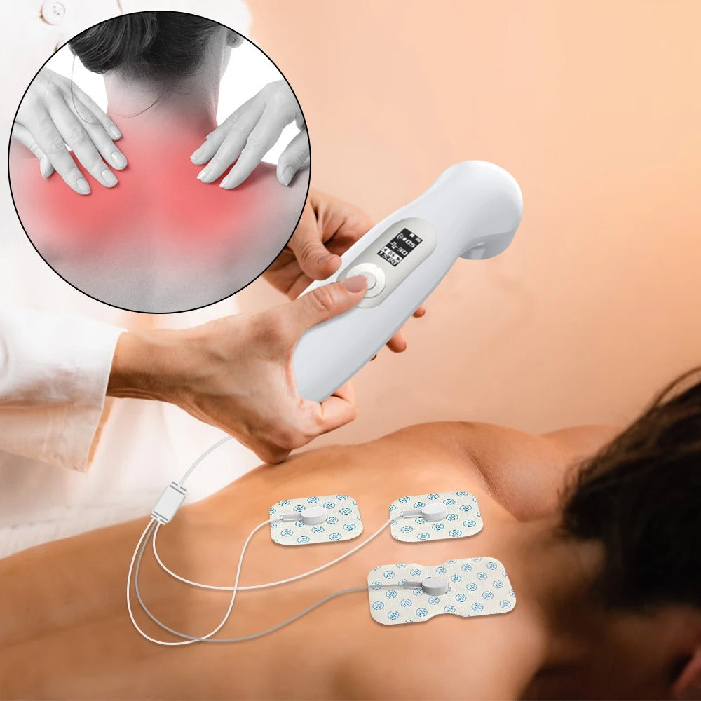 Suyzeko Handheld Ultrasound Therapy Machine – Ultrasonic Muscle Recovery, TENS Fisioterapia, and Red Light Therapy Device