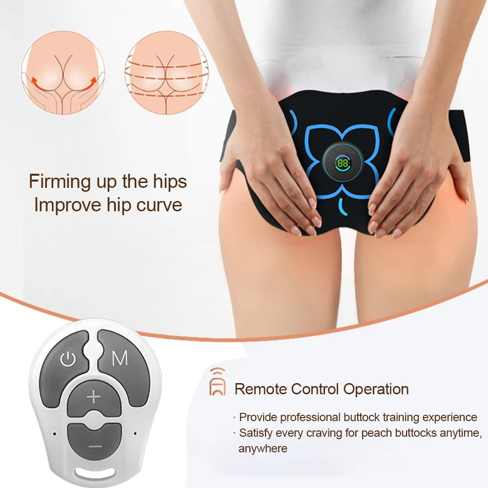 39 Gears Strength EMS Hip Muscle Stimulator – Electric Hip Trainer for Buttock Shaping & Muscle Lifting
