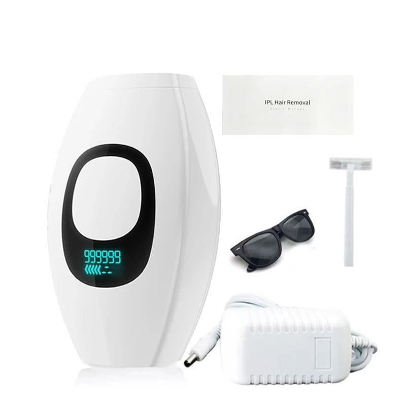 999999 IPL Hair Removal Laser Epilator – Permanent, Painless Hair Removal for Women with LCD Display