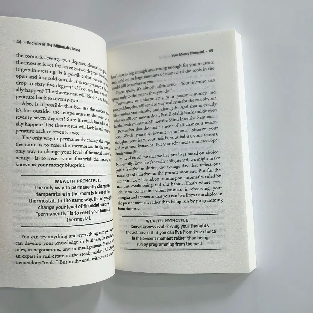 Secrets of The Millionaire Mind: Mastering The Inner Game of Wealth by T. Harv Eker (Finance Books)