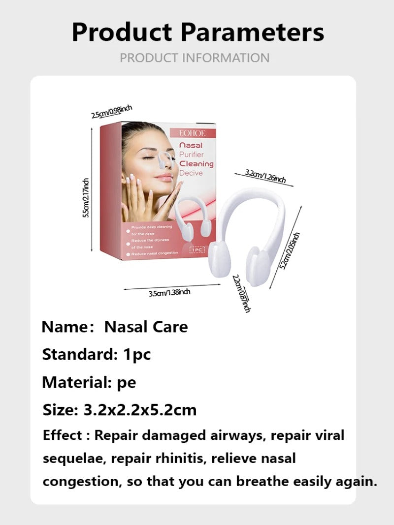 Clean Nose, Relieve Nasal Congestion & Dryness, Breathe Well, Refreshing Facial Care