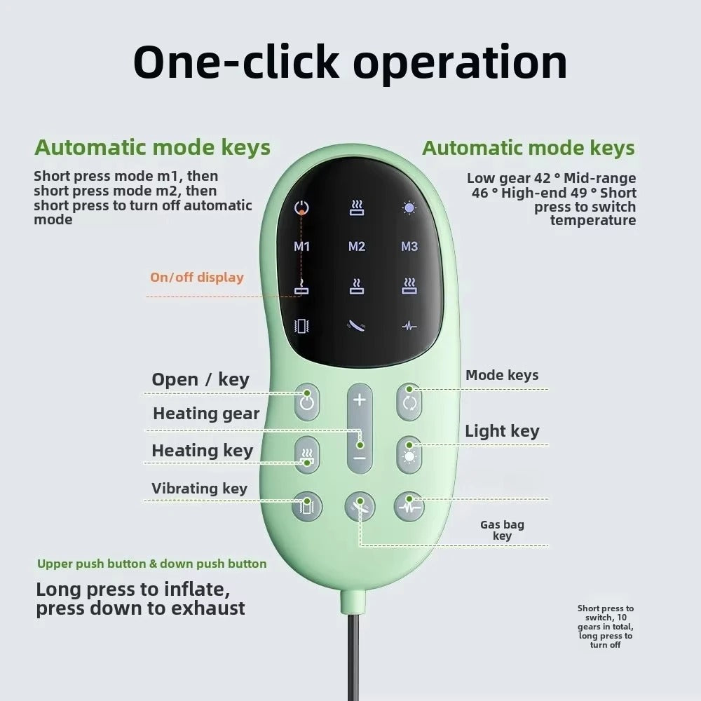 JAIYORL Electric Lumbar Traction Massager – Adjustable Vibration Waist & Spine Support Back Massage Machine (Waist Masajeador)