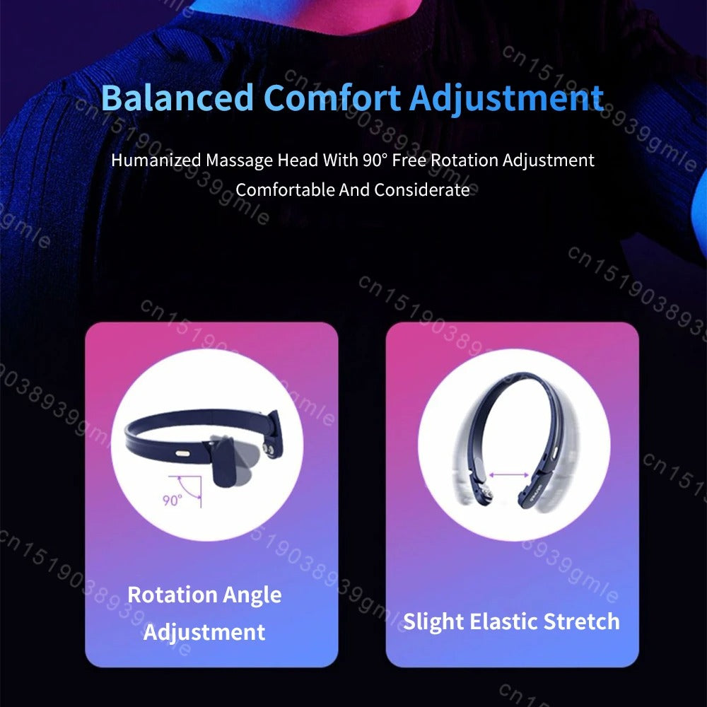 Sleep Aid Device – Microcurrent Intelligent Sleep Massager for Anxiety Relief, Electric Head Massager for Better Sleep