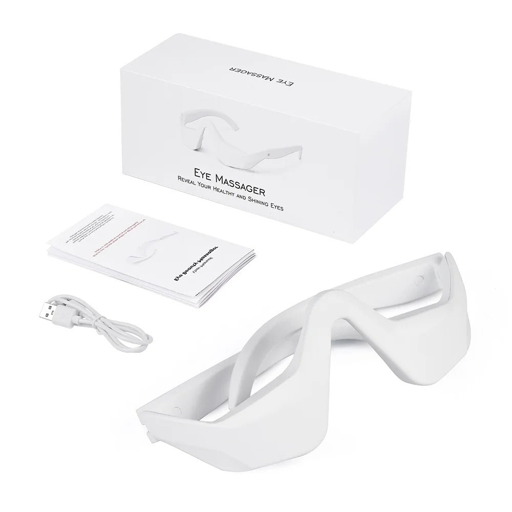 Foreverlily Eye Massager – Relieves Eye Fatigue with Under-Eye Glasses Massage for Ultimate Eye Comfort