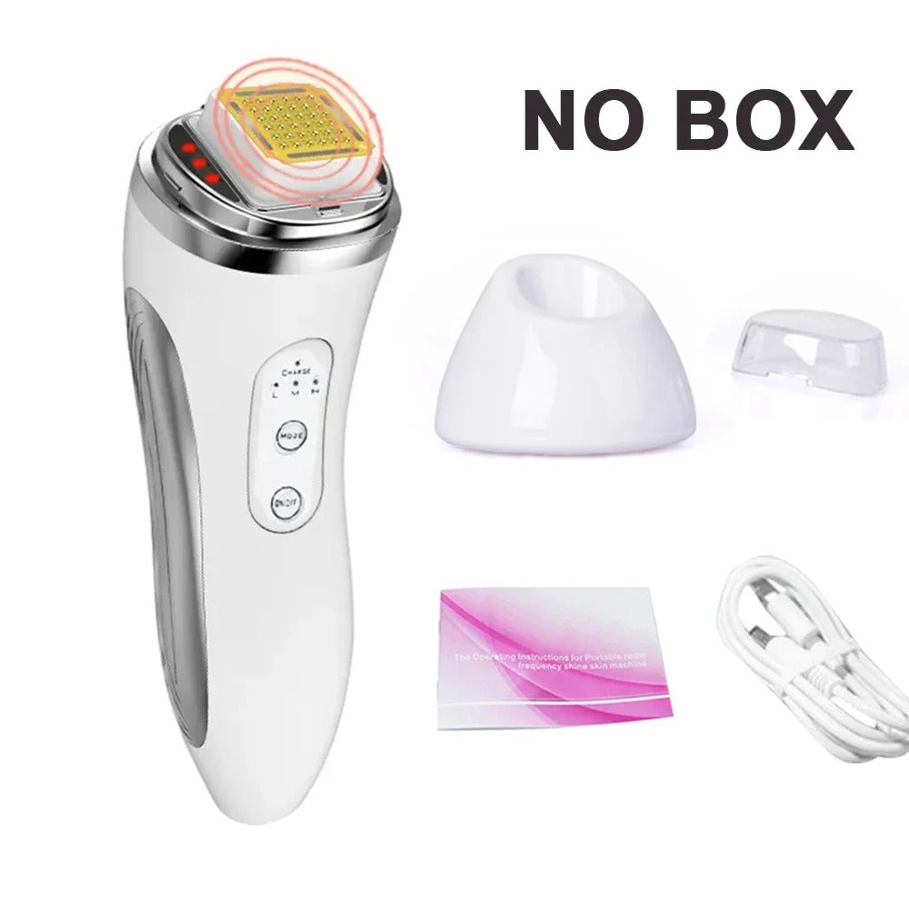 Radio Frequency Facial Lifting Machine – Dot Matrix Wrinkle Removal & Skin Tightening RF High Frequency Massager for Facial Care