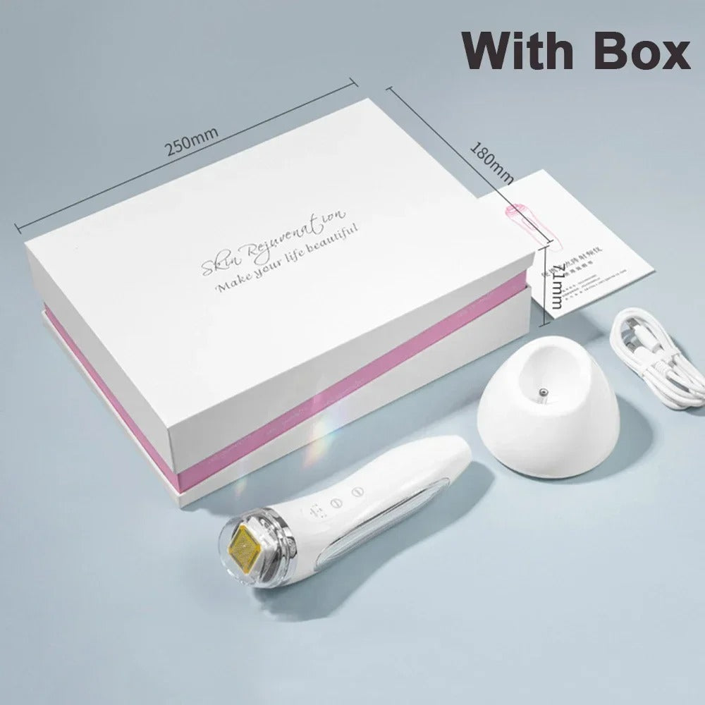 Radio Frequency Facial Lifting Machine – Dot Matrix Wrinkle Removal & Skin Tightening RF High Frequency Massager for Facial Care